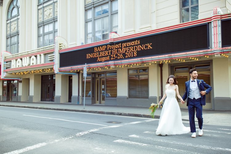 街並みを横目に