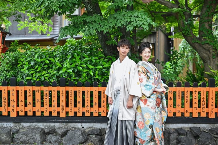 祇園白川で前撮り撮影