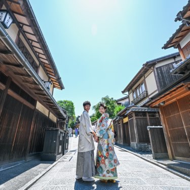 京都の街並みロケーションフォト