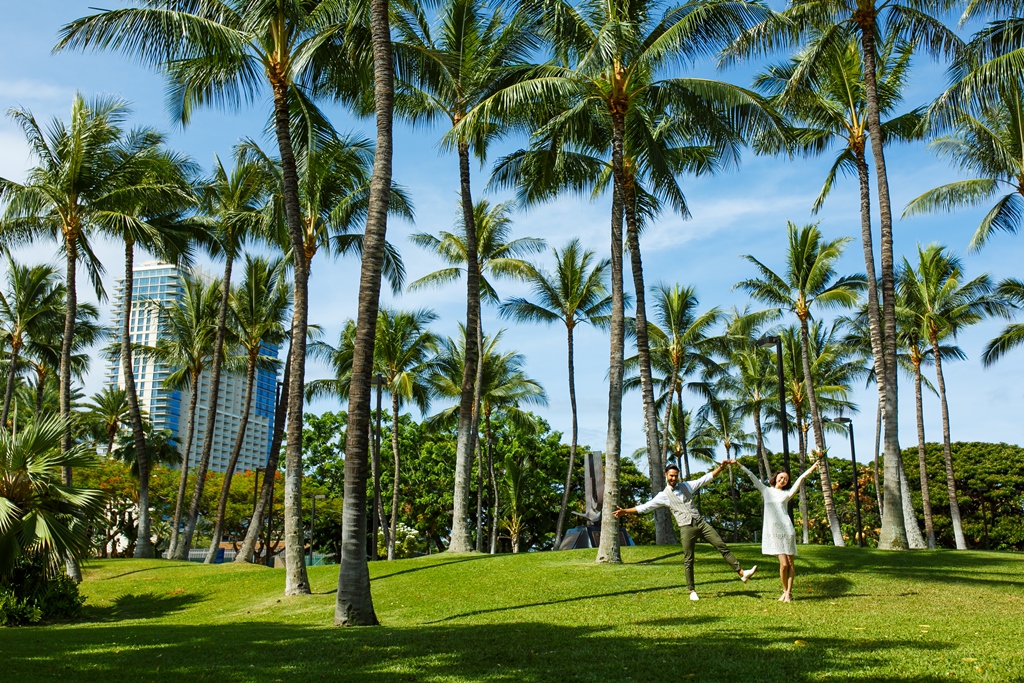 ハワイでリゾートフォトウェディング