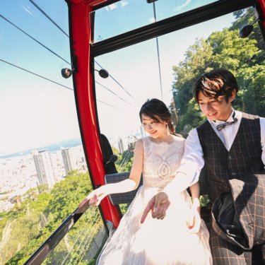 ロープウェイから神戸市内を一望！！