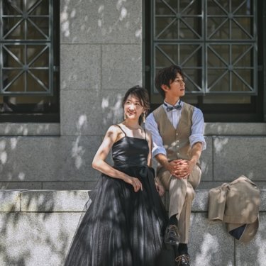 日影で少し休憩♪自分たちのペースで！