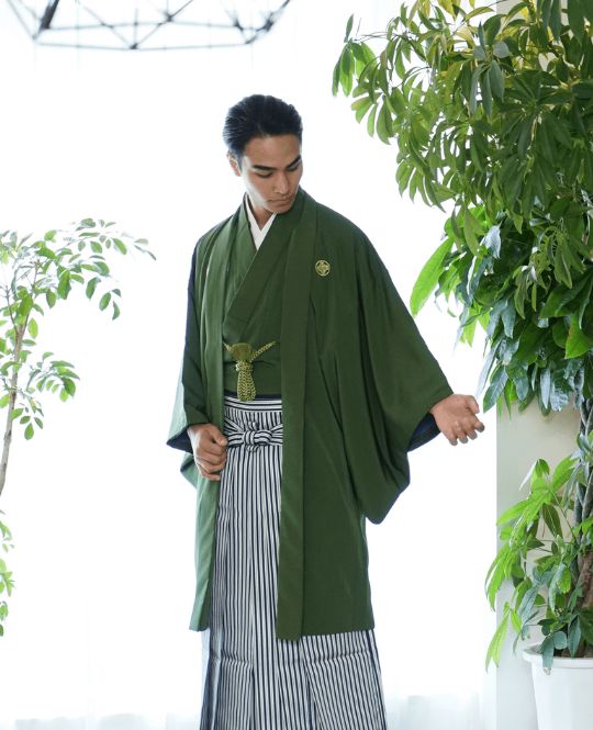 グリーンの紋付