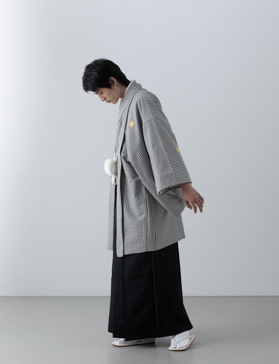 柄の入った革新的な紋付