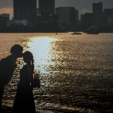 横浜で洋装ロケーション撮影