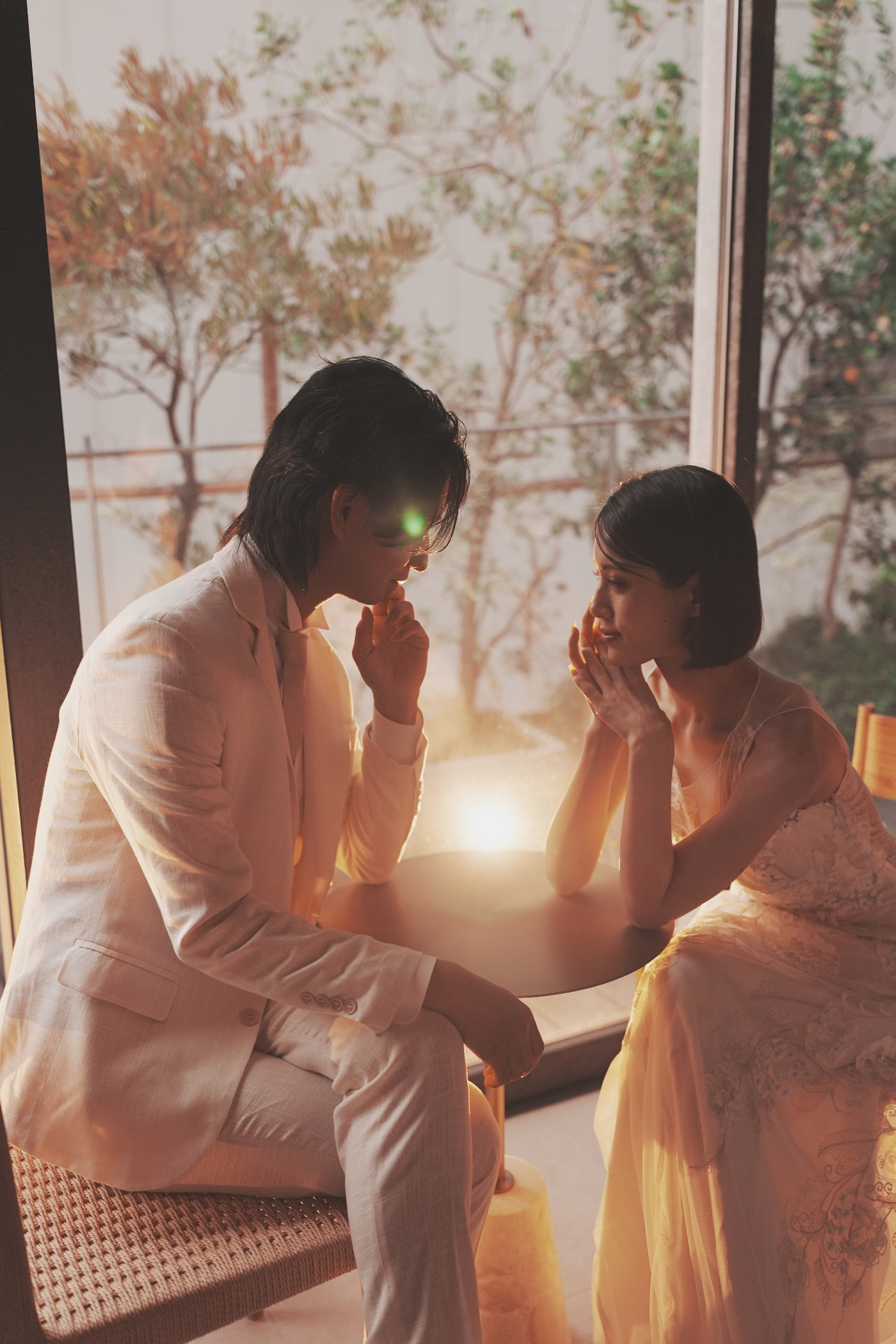 サンセットが綺麗なスタジオフォト