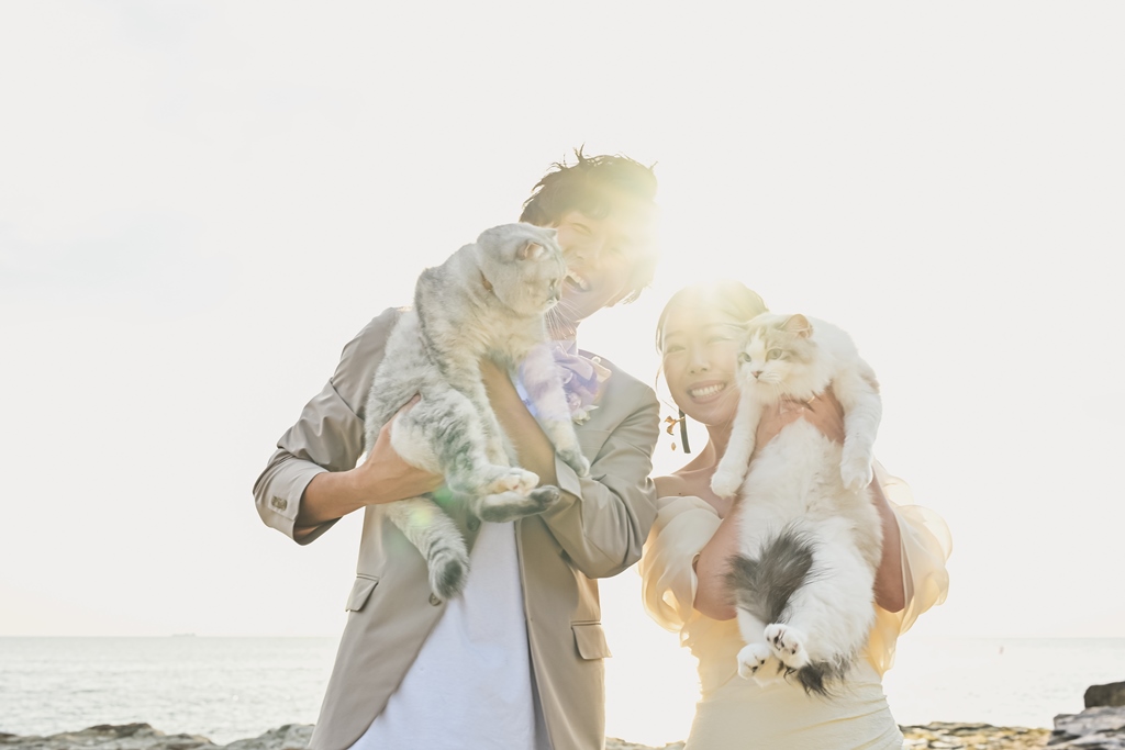 ペットフォトウェディング