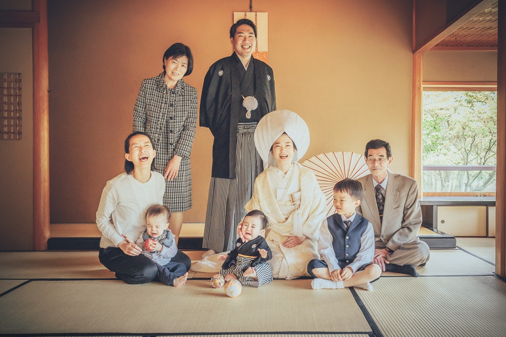 ファミリーフォトウェディング