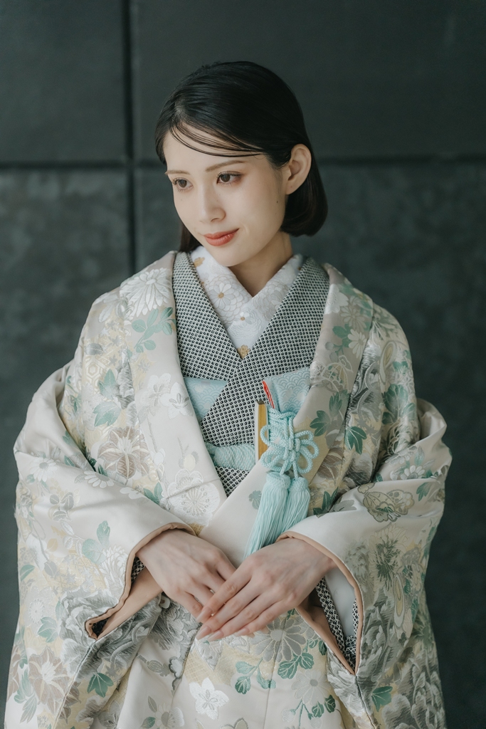 表参道店の和装スタジオフォト