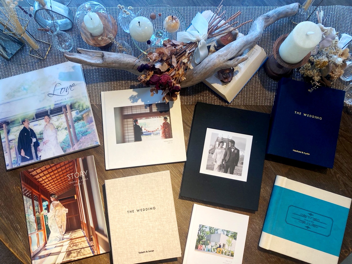 想い出に残すウェディングアイテム