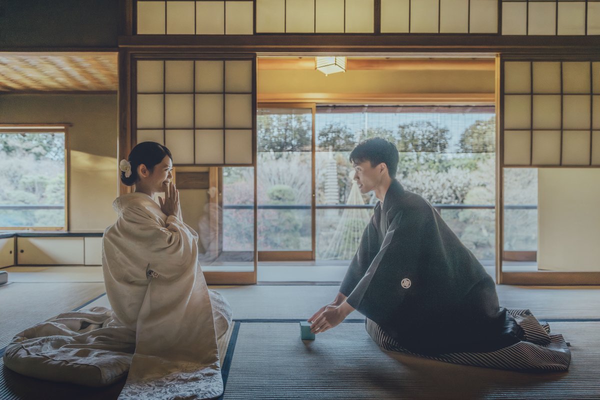 風情あふれる目白庭園で叶える、和装ロケーションフォト