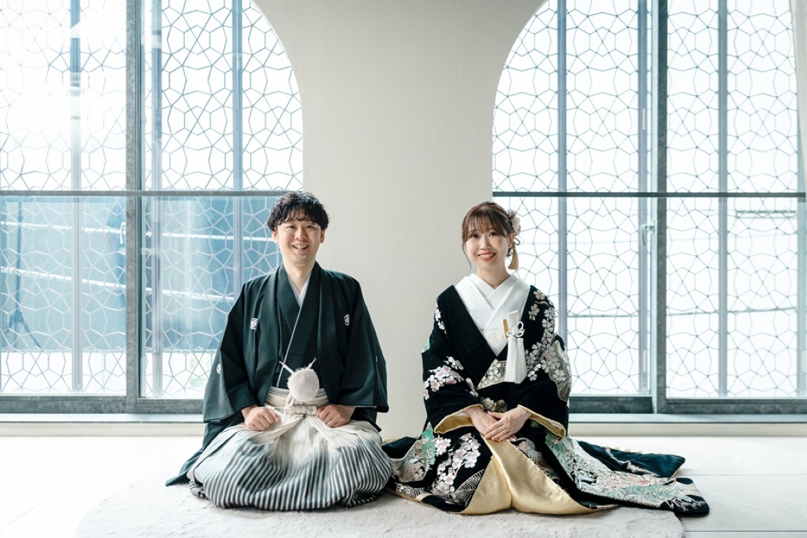 和モダン空間で叶える上質な和装フォトウェディング