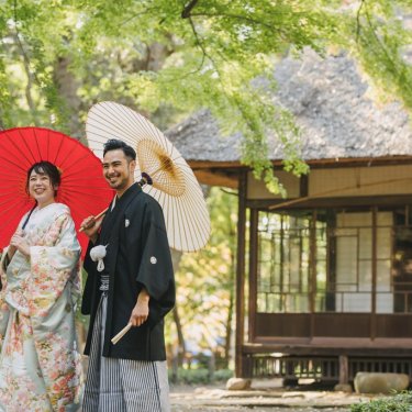 蘆花恒春園の前撮り＆フォトウェディング